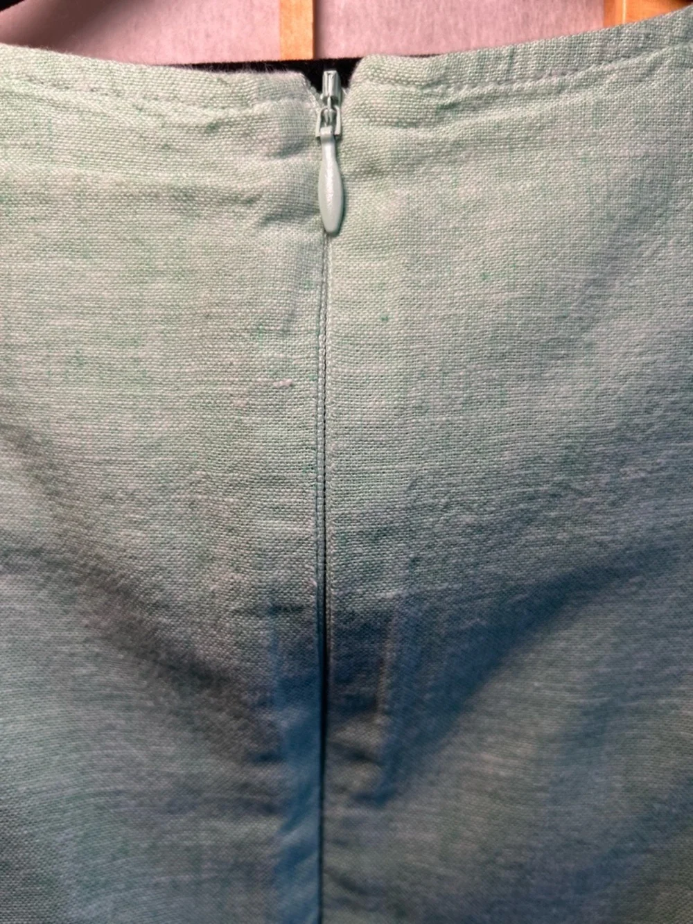 GAP Kids Linen Blend Jumpsuit Girls M 8-9 Mint Green Wide Leg summer Romper
